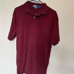Ralph Lauren Polo Shirt, Maroon, Medium